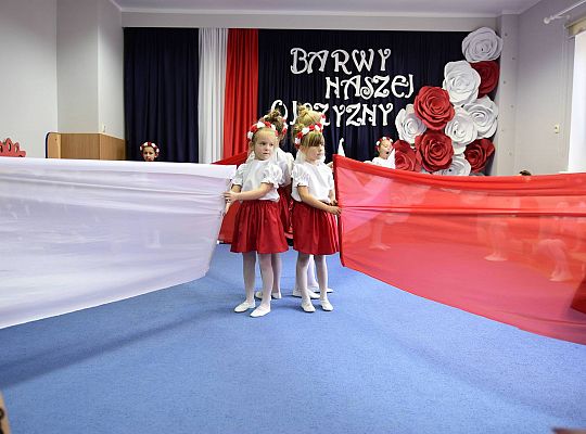 Uroczysty apel w wykonaniu Gr IV z okazji Odzyskania Niepodległości