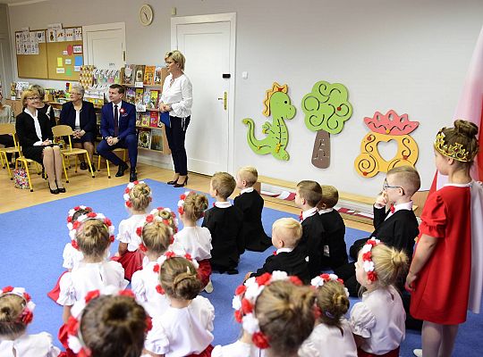 Uroczysty apel w wykonaniu Gr IV z okazji Odzyskania Niepodległości