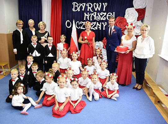 Uroczysty apel w wykonaniu Gr IV z okazji Odzyskania Niepodległości