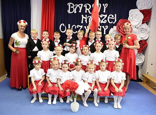 Uroczysty apel w wykonaniu Gr IV z okazji Odzyskania Niepodległości