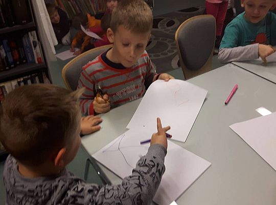 GR III Wizyta w Bibliotece - Teatr cieni