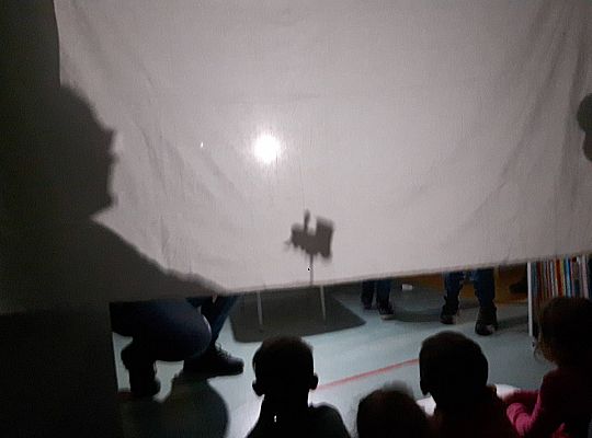 GR III Wizyta w Bibliotece - Teatr cieni