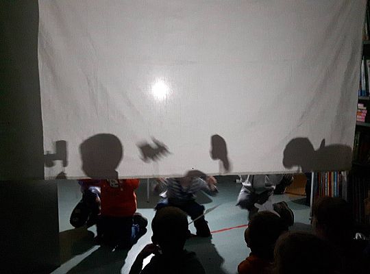 GR III Wizyta w Bibliotece - Teatr cieni