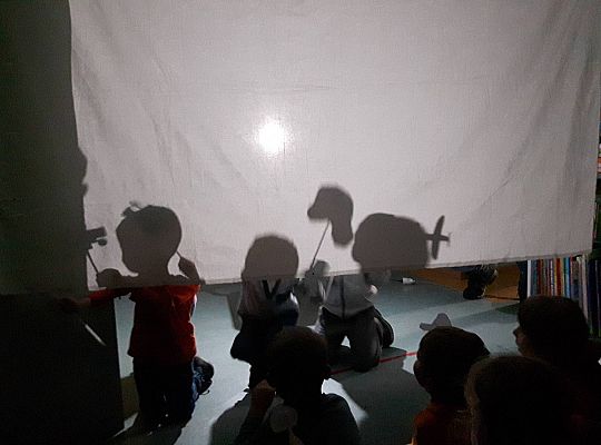 GR III Wizyta w Bibliotece - Teatr cieni