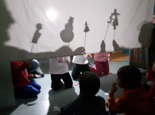 GR III Wizyta w Bibliotece - Teatr cieni