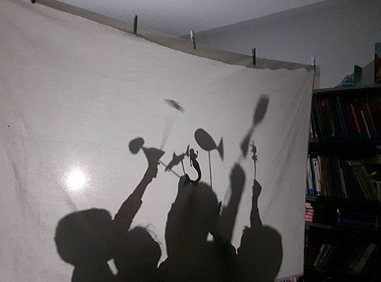 GR III Wizyta w Bibliotece - Teatr cieni