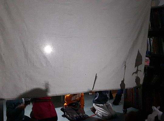 GR III Wizyta w Bibliotece - Teatr cieni