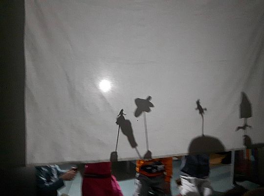 GR III Wizyta w Bibliotece - Teatr cieni