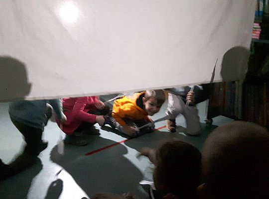 GR III Wizyta w Bibliotece - Teatr cieni