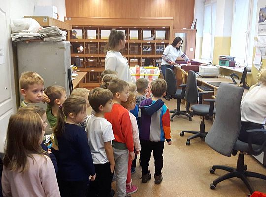 Gr III  Zwiedzamy Pocztę