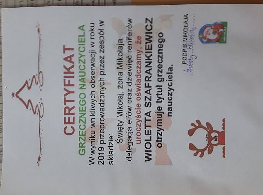 GR III Mikołajki w Przedszkolu