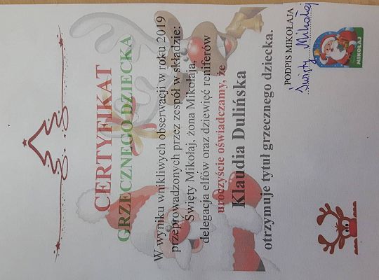 GR III Mikołajki w Przedszkolu