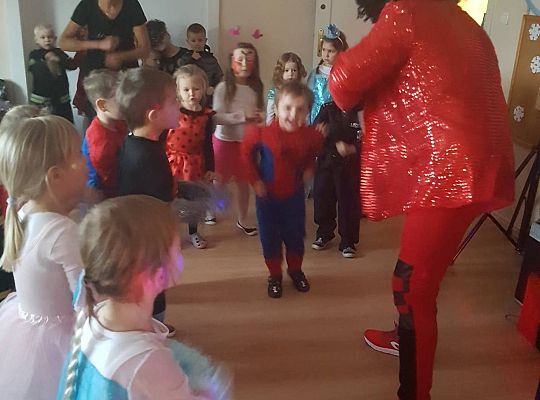 Bal Karnawałowy w przedszkolu gr I