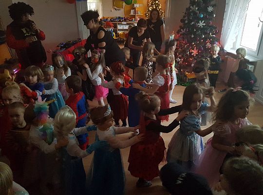 Bal Karnawałowy w przedszkolu gr I
