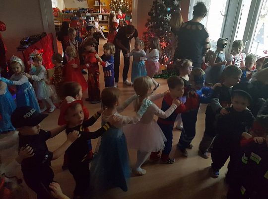 Bal Karnawałowy w przedszkolu gr I