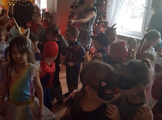 Bal Karnawałowy w przedszkolu gr I