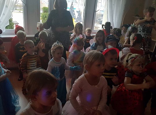 Bal Karnawałowy w przedszkolu gr I