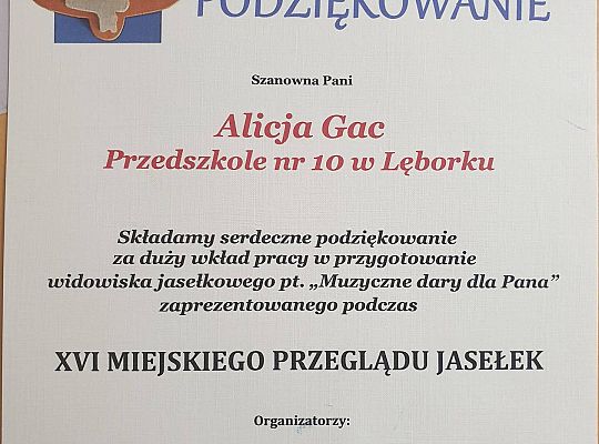 GR IV XVI Miejski Przegląd Jasełek Lębork 2020 oraz rozstrzygnięcie konkursu "Szykowna broszka- to Lęborska maska anioła"