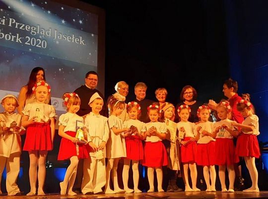GR IV XVI Miejski Przegląd Jasełek Lębork 2020 oraz rozstrzygnięcie konkursu "Szykowna broszka- to Lęborska maska anioła"