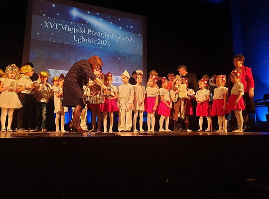 GR IV XVI Miejski Przegląd Jasełek Lębork 2020 oraz rozstrzygnięcie konkursu "Szykowna broszka- to Lęborska maska anioła"
