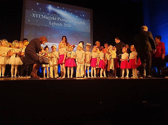 GR IV XVI Miejski Przegląd Jasełek Lębork 2020 oraz rozstrzygnięcie konkursu "Szykowna broszka- to Lęborska maska anioła"