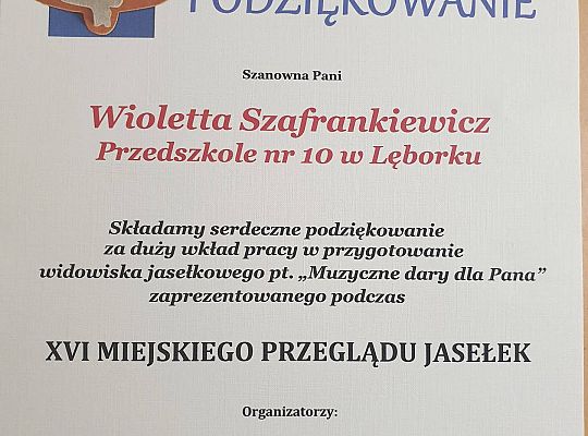 GR IV XVI Miejski Przegląd Jasełek Lębork 2020 oraz rozstrzygnięcie konkursu "Szykowna broszka- to Lęborska maska anioła"