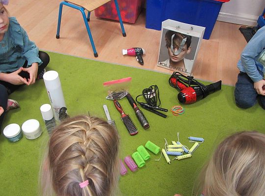 GR II Nasz nowy kącik fryzjerski