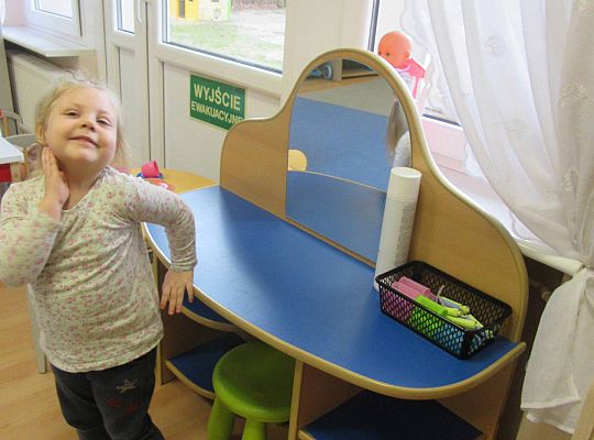 GR II Nasz nowy kącik fryzjerski