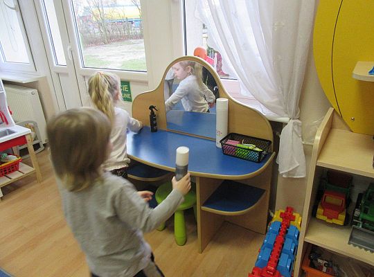 GR II Nasz nowy kącik fryzjerski