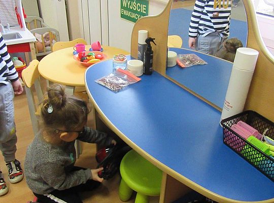 GR II Nasz nowy kącik fryzjerski