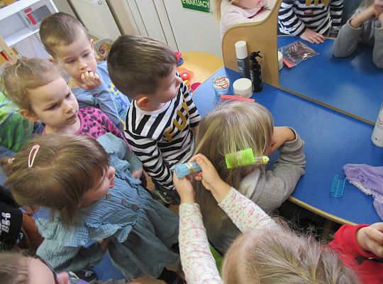 GR II Nasz nowy kącik fryzjerski