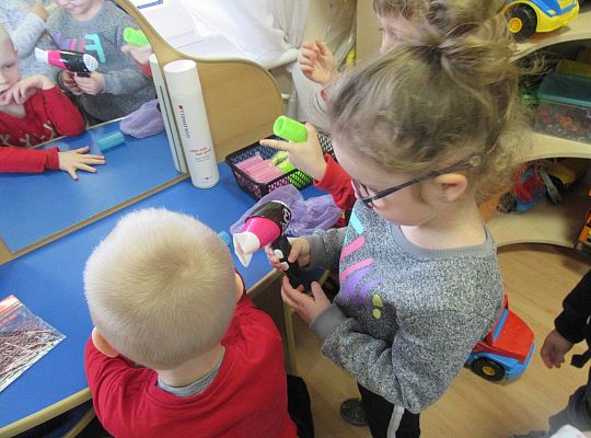 GR II Nasz nowy kącik fryzjerski