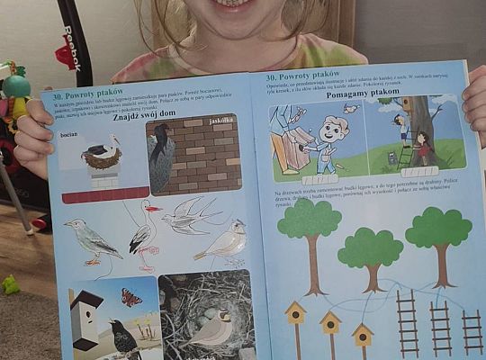 GR III tydzień 30.03-03.04 Temat tygodnia - Powrót ptaków