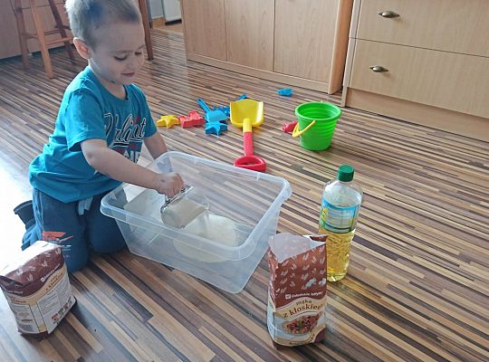 Gr I Stasiu dzielnie pracuje