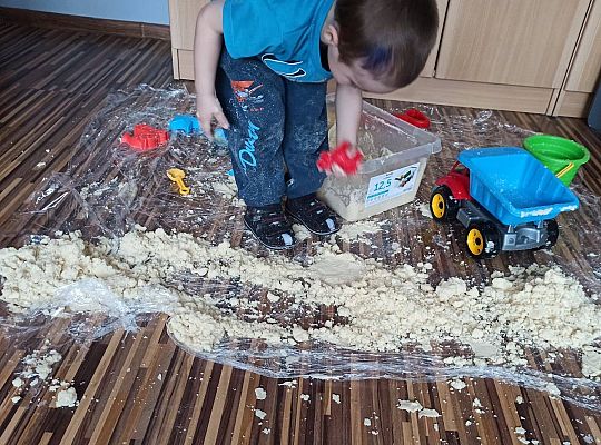 Gr I Stasiu dzielnie pracuje