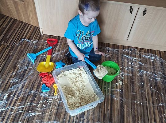 Gr I Stasiu dzielnie pracuje