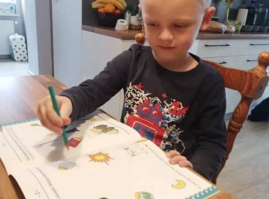 Gr II Fotorelacja-nasza praca w domu