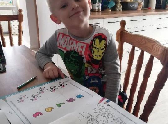 Gr II Fotorelacja-nasza praca w domu