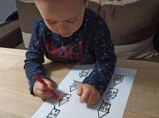 Gr I Fotorelacja -praca w domu