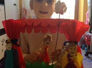 GR IV Fotorelacja z tygodnia "Zabawy w teatr"