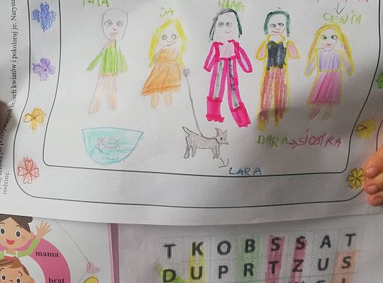 Gr III tydzień 25.05-29.05 "Moja rodzina"