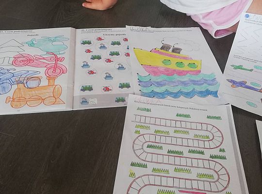 GR III tydzień 15.06-19.06 "Czym podróżujemy"