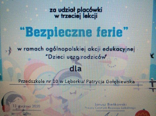 Dzieci uczą rodziców - ostatnia lekcja za nami