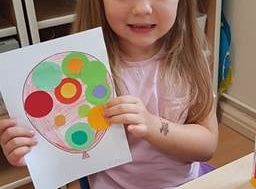 gr II Urodzinowy balonik