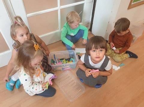 Gr I Pierwsze dni Maluszków w przedszkolu