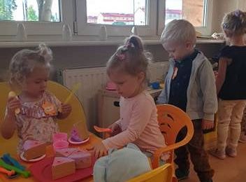 Gr I Pierwsze dni Maluszków w przedszkolu