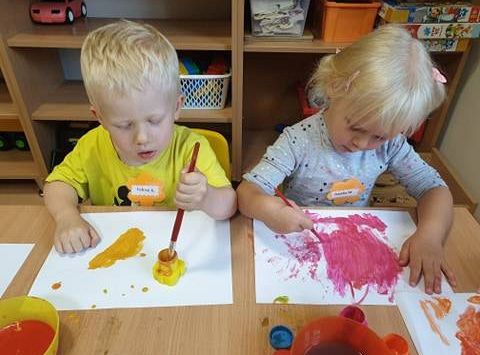 Gr I Pierwsze dni Maluszków w przedszkolu