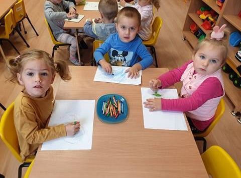 Gr I Pierwsze dni Maluszków w przedszkolu
