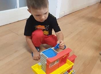 Gr I Pierwsze dni Maluszków w przedszkolu