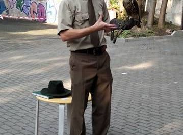 Gr III Spotkanie z myśliwym oraz sokolnikiem z Koła Łowieckiego "Głuszec"